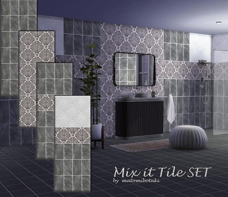 Скриншот мода Настенная плитка Mix it Tile